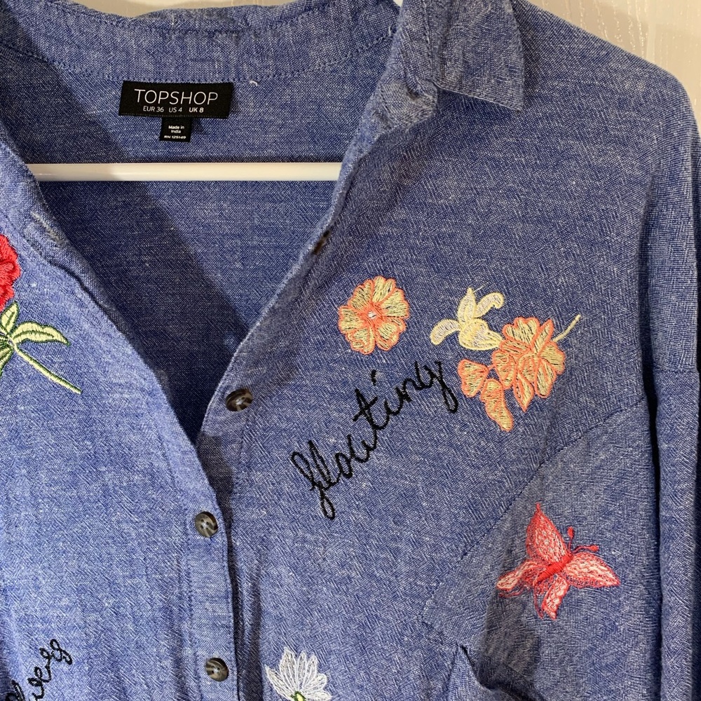 Topshop Button Down - image 2